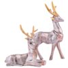 Resin Deer Head Showpiece Animal Figurine for Table Top Good Luck Vaastu Statue - Image 3