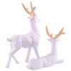 Resin Deer Head Showpiece Animal Figurine for Table Top Good Luck Vaastu Statue - Image 2