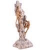 Men Sitting on Ball Showpiece for Home Decor Showpiece, Atlas Sculpture for Office Table Décor multicolour - Image 2