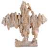 Men Sitting on Ball Showpiece for Home Decor Showpiece, Atlas Sculpture for Office Table Décor multicolour - Image 2