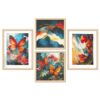 SET OF 4 DIGITAL WALL PAINTING - Image 4